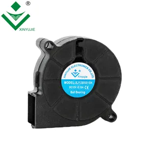 2Pin mini türbin 0.18A 50X50X15mm 5V 12V 24V 5015 fan soğutma fanı