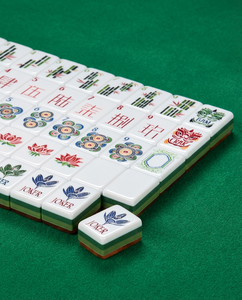 Tuiles de Mahjong Américaines en Acrylique <span class=keywords><strong>4</strong></span> Couches Effet Bois Gravées sur Mesure, Couleurs Tendance pour Promotion d'Entreprise et Divertissement Festif - Product Image 4
