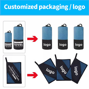 Gran oferta Logo impreso Fitness Gym Toalla 40*80cm Super absorbente seco rápido suave deportes toalla microfibra deporte toalla - Product Image 6