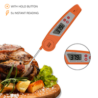 Thermomètre CH-102 LCD numérique électronique pour la maison, la nourriture, la lecture instantanée, la viande, la cuisson, le barbecue, la cuisine