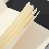 Carnet A5 en papier kraft au design simple avec reliure cousue, logo personnalisé, promotionnel, vente chaude
