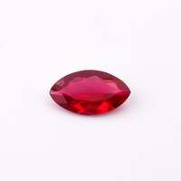 Corindon impeccable rubis rouge du Mozambique ombre de sang de pigeon naturel marquise coupe pierre précieuse en vrac pour la fabrication de bijoux