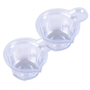 Vasos de plástico desechables para orina, tamaño mediano, transparentes, para uso médico y pruebas de laboratorio. - Product Image 3