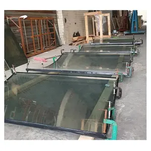 Panneau de verre personnalisé pour mur extérieur Panneaux de verre trempé isolant thermique pour fenêtre et mur de courbures