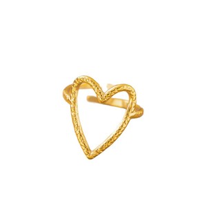 Anillo Apilable Abierto de Acero Inoxidable con Baño de Oro PVD de 18k, Diseño de Corazón y Serpiente, Cadena Geométrica de Bolas para Mujer, Moda Vintage 2026 - Product Image 5