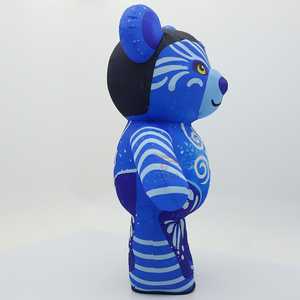 Costumes de <span class=keywords><strong>mascotte</strong></span> gonflables Avatar bleus pour scène et danse, costumes personnalisés de 2,2 m pour professionnels - Product Image 4