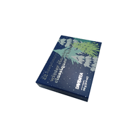 Boîte de couleur haut de gamme avec laminage mat, matériaux recyclés, emballage pour sucre, boîte cadeau pour thé
