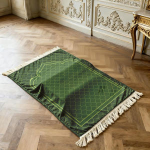 <span class=keywords><strong>Tapis</strong></span> <span class=keywords><strong>de</strong></span> <span class=keywords><strong>Prière</strong></span> Musulman Ergonomique Rectangulaire Épais avec Support <span class=keywords><strong>Orthopédique</strong></span> pour Genoux, Personnalisable et à Pompom - Product Image 6