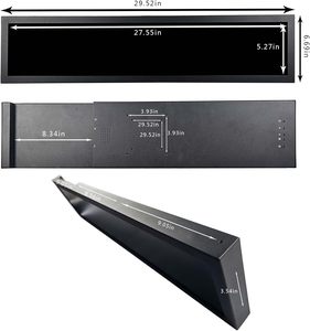 หน้าจอ LCD ขนาด35.9นิ้วในร่มแบบกว้างมากจอแสดงผลโฆษณาแบบบาร์ยืดได้ - Product Image 2