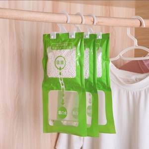 Absorbeur d'humidité d'usine OEM pour bateaux Sac d'absorbeur d'humidité humide Chlorure de calcium 80g - Product Image 2