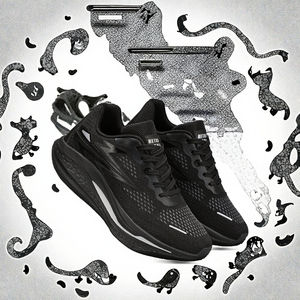 Zapatillas de Running para Principiantes, Anti Fatiga, Forro Transpirable, Soporte de Arco, Puntera Ancha, Suela Ligera, Verano, Unisex - Product Image 3