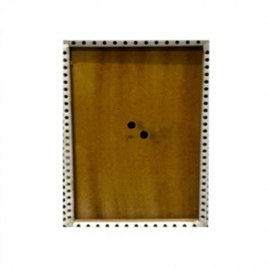 Cadre photo écologique en os et résine Premium AZ ENTERPRISES pour photos de mariage et de famille avec incrustation florale, fait main - Product Image 6