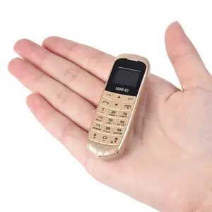 2023 venda quente J8 Super Mini Bolso Gancho Dialer sem fio Suporta Vários Idiomas idoso estudante mini telefone