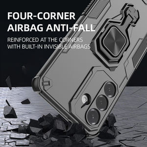 Funda Protectora para Teléfono Móvil <span class=keywords><strong>Samsung</strong></span> S26 Plus A, Diseño Moderno <span class=keywords><strong>y</strong></span> Popular, Resistente a Golpes, con Anillo Metálico de 360 Grados, Fabricada con TPU+PC - Product Image 3