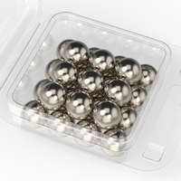 Bracelet aimanté en néodyme N35 pour soulager l'anxiété et le stress, lot de 25 boules magnétiques plaquées nickel, aimant permanent industriel