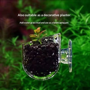 Copa Transparente para Hematozoides, Copa para Lombrices Rojas, Contenedor de Alimentación de Vidrio Orgánico, Copa para <span class=keywords><strong>Plantas</strong></span> Acuáticas, Copa de Aire, Copa para Mosquitos, Copa para Krill - Product Image 6