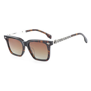 轻时尚新款夏季2025小黑框方形经典复古男士UV400设计师醋酸纤维奢华品牌女士太阳镜 - Product Image 4