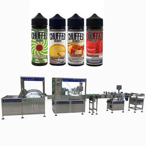 Máquina Automática para Tapar y Etiquetar Botellas de Vidrio Tipo Aviador Chubby Gorilla, Motor de Engranajes, Tamaños de 10ml-120ml, para Agua Pura y Productos Químicos - Product Image 1