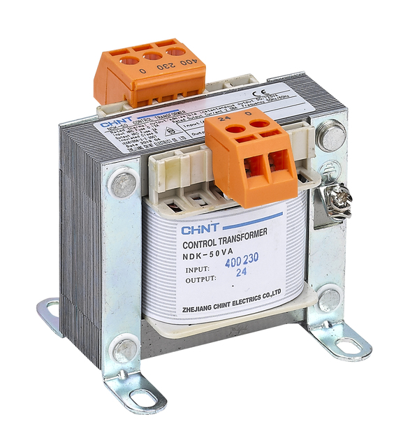 NDK-50VA Control Transformer 380V/220V to 24V 50VA for Industrial Automation Cabinets