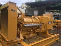 Groupe électrogène diesel magnétique économique 2000kVA 3500kVA CAT 3512 3512B 3516 Châssis ouvert Silencieux Démarrage automatique Télécommande 1800 tr/min Haute performance