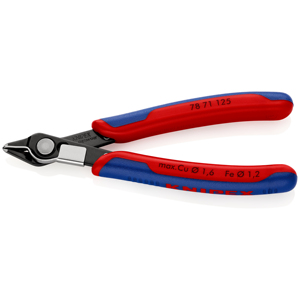 Alicates Electrónicos Knipex Super Knips 78 71 125 Max Cu 1.6mm Fe 1.2mm - Product Image 1