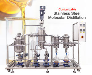 El aparato de destilación de ruta corta de película limpia avanzada produce productos químicos electrónicos de alta pureza para la fabricación de pantallas - Product Image 2
