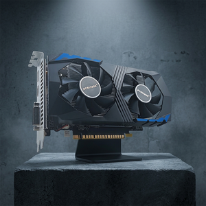 Tarjeta Gráfica PCWINMAX Geforce GTX 1050 <span class=keywords><strong>Ti</strong></span> 4GB 128Bit GDDR5 con Doble Ventilador, HD DVI DP, Sin Conector de Alimentación, OEM ODM para PC Gaming - Product Image 1
