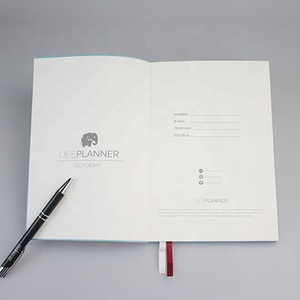 <span class=keywords><strong>Agenda</strong></span> de cuero PU para estudiantes, nueva cubierta blanda para estudiantes, estudiantes, negocios, planificador de trabajo feliz - Product Image 4