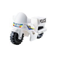 OXFORD TOWN MINI COCHE DE POLICÍA, Bloques de Construcción Compactos de Policía, Juguete de Construcción de Plástico ABS para Niños Mayores de 7 Años, Policía