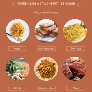 Cuiseur à riz multifonctions, ml de bonne qualité, pour soupe, poêle chaude, marmite de cuisson à vapeur électrique - Product Image 4
