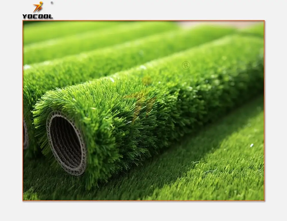 Giardino esterno tappeto erboso campo di calcio sport pavimenti in erba sintetica prato erba artificiale per l'abbellimento