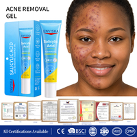 Gel Réparateur Anti-Imperfections et Anti-Points Noirs à Marque Blanche – Soin Visage Éclaircissant, Lissant et Resserre les Pores, Élimine l'Acné