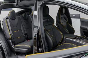 Ensemble de sièges électriques en cuir violet de haute qualité pour Tesla, modification intérieure avancée, confort respirant amélioré - Product Image 2