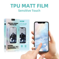 Protection d'écran intégrale en hydrogel ultra-fine mate transparente en TPU pour téléphone portable – Vente en gros usine à bas prix