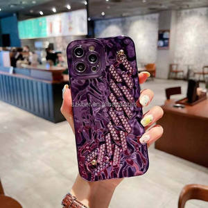 Lovely Bling Diamond bracciale Chain Glitter TPU placcatura Cover posteriore del telefono cellulare per Samsung Galaxy A10S M01S A20S <span class=keywords><strong>A20</strong></span> <span class=keywords><strong>A30</strong></span> - Product Image 4