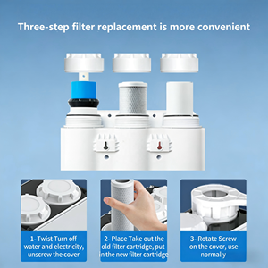 Purificateur d'<span class=keywords><strong>eau</strong></span> alcaline minérale pour toute la maison, ultraléger, 5 étapes, système de filtration par osmose inverse, <span class=keywords><strong>eau</strong></span> bactériostatique - Product Image 5