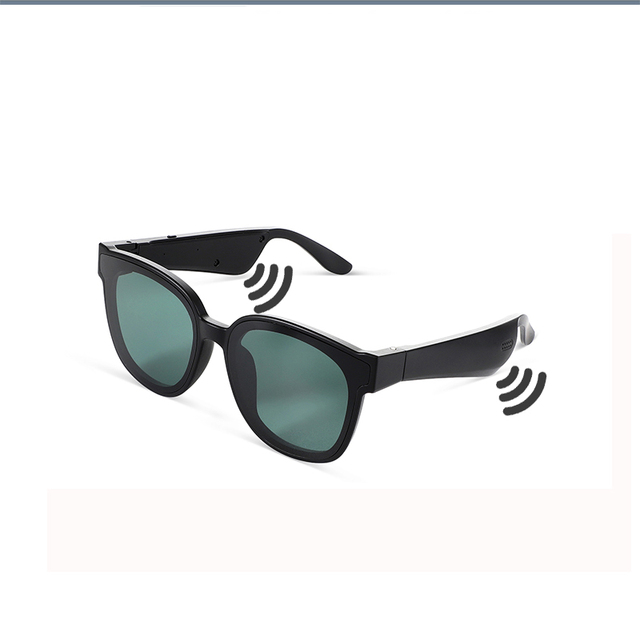 Newest Smart Open-ear Factory Fashion Wireless Earphone Glasses Sports Music Eyewear Sunglasses with Speaker