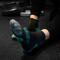 Chaussettes de course à pied en coton avec logo personnalisé
