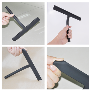 Shower <strong>Squeegee</strong> Silicone Rubber <strong>Squeegees</strong> for Bathroom Cleaning Window Screen Bath Wiper Cleaner Door Blade Showers - Product Image 6