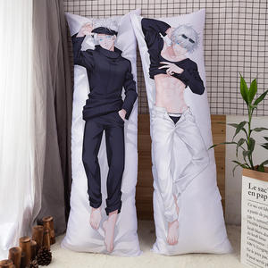 Pengiriman Cepat Grosir Bantal Peluk Custom Cetak Gambar Anime Kartun Seksi Dakimakura Baru Portabel untuk Penggunaan di Rumah dan Hotel 100% Poliester - Product Image 1
