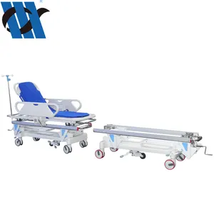 BDEC01 letto di trasferimento per sala operatoria prezzo di emergenza medica dimensioni idrauliche barella per ospedale per trasporto paziente
