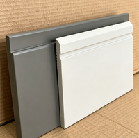 Plinthe murale moderne en PVC souple extrudé pour revêtements de sol intérieurs