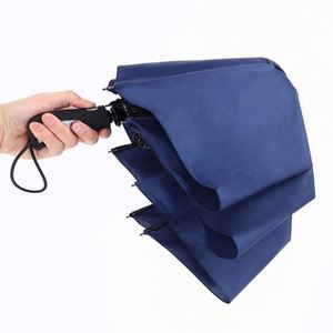 49/54/62 Inch Large Folding Golf <b>Umbrella</b> Oversize Double Canopy Vented 10 Ribs <b>Windproof</b> Compact Travel <b>Umbrellas</b> for Rain Gift - Product Image 4