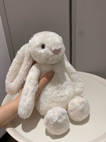 Adorable Peluche Lapin Câlin Cœur en Peluche, Coussin de Sommeil en Coton PP, Matière Peluche Courte, Cadeau Unisexe