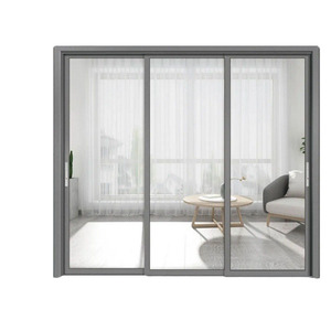 Salle de douche coulissante en acier inoxydable avec cloison de bain amovible en verre Porte mobile simple pour la maison ou l'hôtel - Product Image 6