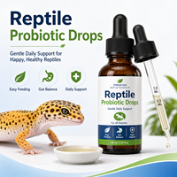Gouttes liquides probiotiques spécialisées pour tortues - Soutien digestif avancé et santé de la carapace - Complément alimentaire pour animaux de compagnie en marque blanche OEM