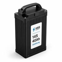Batterie Li-ion haute densité énergétique 400Wh/kg 14S 40Ah à décharge stable pour drone à charge lourde