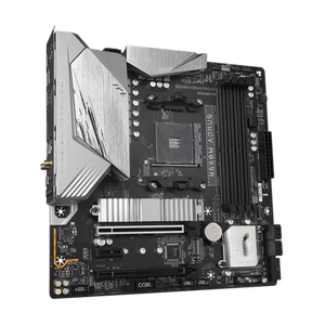 คอมโบลดราคา เมนบอร์ด GIGABYTE <span class=keywords><strong>B550M</strong></span> <span class=keywords><strong>AORUS</strong></span> <span class=keywords><strong>PRO</strong></span> M-ATX รุ่นใหม่ สำหรับเล่นเกม รองรับซีพียู Ryzen R5 7 9 - Product Image 4
