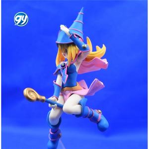 Hermosa serie de chicas YuGiOh Dark Magician Girl Mana Anime modelo coleccionable figura estatua adorno en <span class=keywords><strong>caja</strong></span> de juguete - Product Image 2