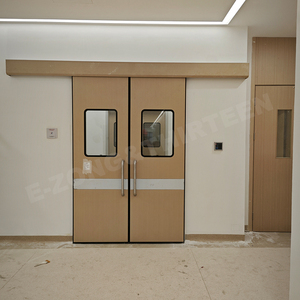 स्वचालित क्लीनरूम डोर एयरटाइट सिस्टम ईकू अस्पताल लैब साफ कमरे स्वचालित डबल दरवाजा - Product Image 3